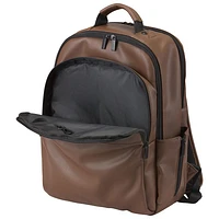 Bugatti Portos Solid 15.6" Laptop Backpack - Cognac