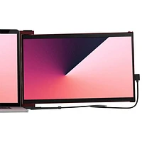Moniteur ACL IPS HD intégrale 60 Hz 30 ms de 14,1 po Duex Max de Mobile Pixels (MP-101-1007P06) - Noir