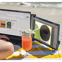 Moniteur ACL IPS HD intégrale 60 Hz 30 ms de 14,1 po Duex Max de Mobile Pixels (MP-101-1007P06) - Noir