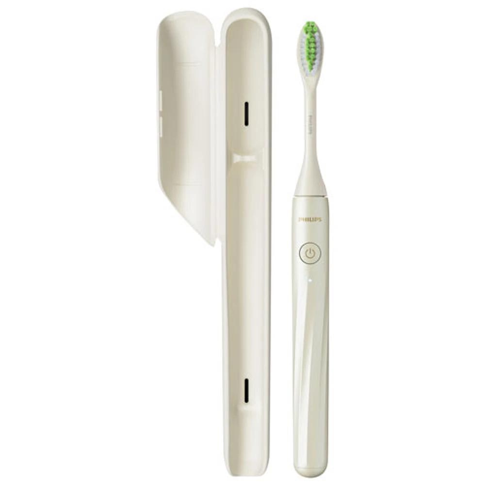 Brosse à dents électrique rechargeable Philips One by Sonicare (HY1200/27) - Neige