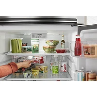 Whirlpool 29" 16.3 Cu. Ft. Top Freezer Refrigerator (WRTX5328PM) - Stainless Steel