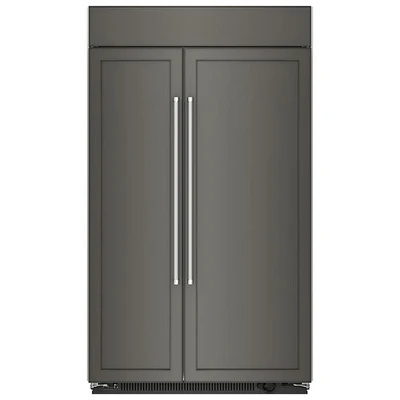 Réfrigérateur à congélateur juxtaposé de 30 pi³ et 48 po de KitchenAid (KBSN708MPA) - Prêt pour panneau