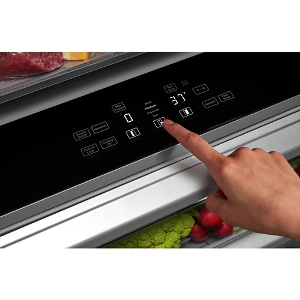 KitchenAid 48" 30 Cu. Ft. Side-By-Side Refrigerator (KBSN708MPA) - Panel Ready
