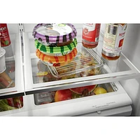 Whirlpool 33" 22.1 Cu. Ft. French Door Refrigerator with Water Dispenser (WRFF5333PB) - Black