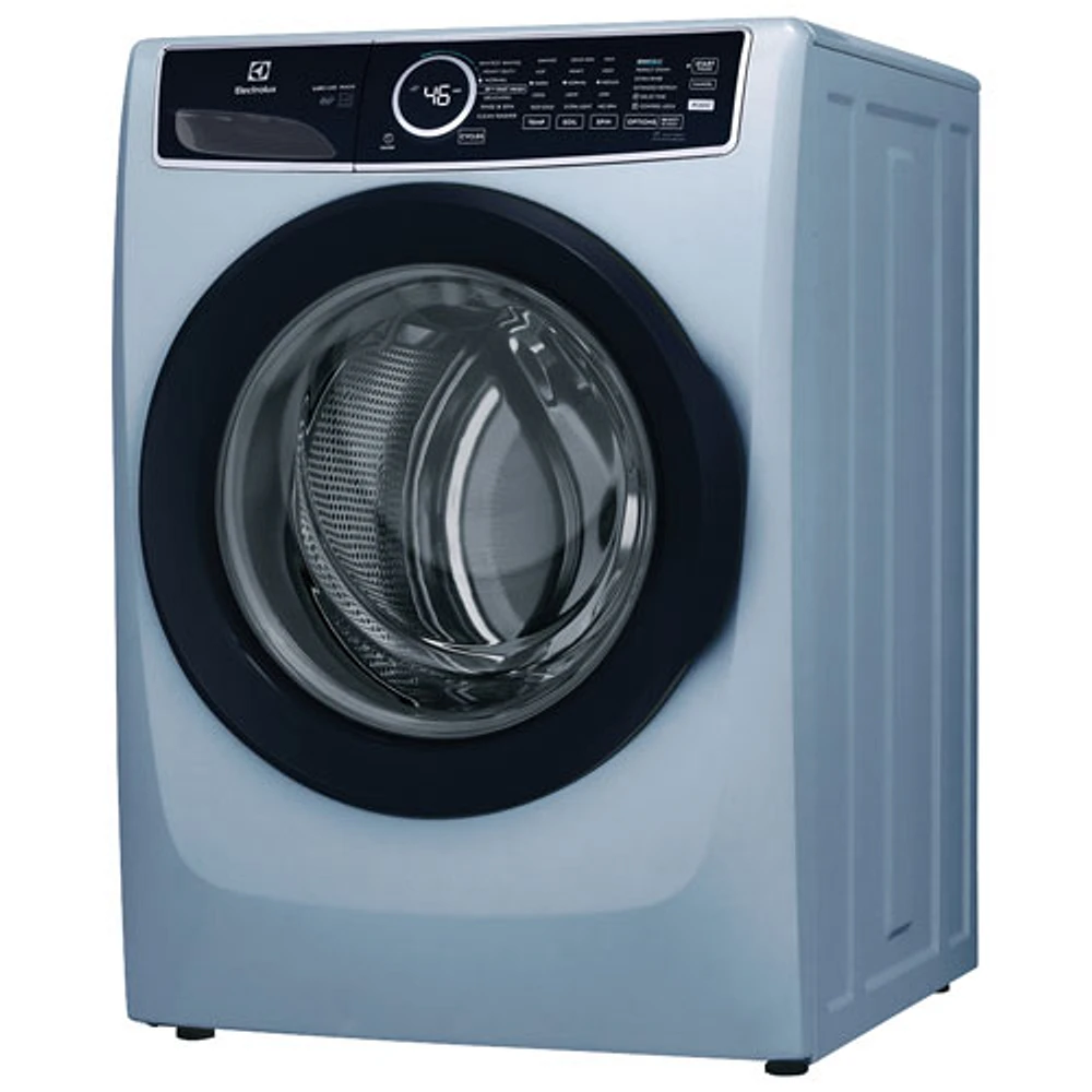 Laveuse à vapeur à chargement frontal haute efficacité de 5,2 pi³ d'Electrolux (ELFW7437AG) - Bleu glacier