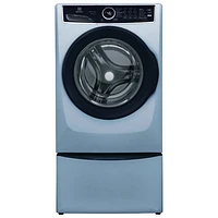 Laveuse à vapeur à chargement frontal haute efficacité de 5,2 pi³ d'Electrolux (ELFW7437AG) - Bleu glacier