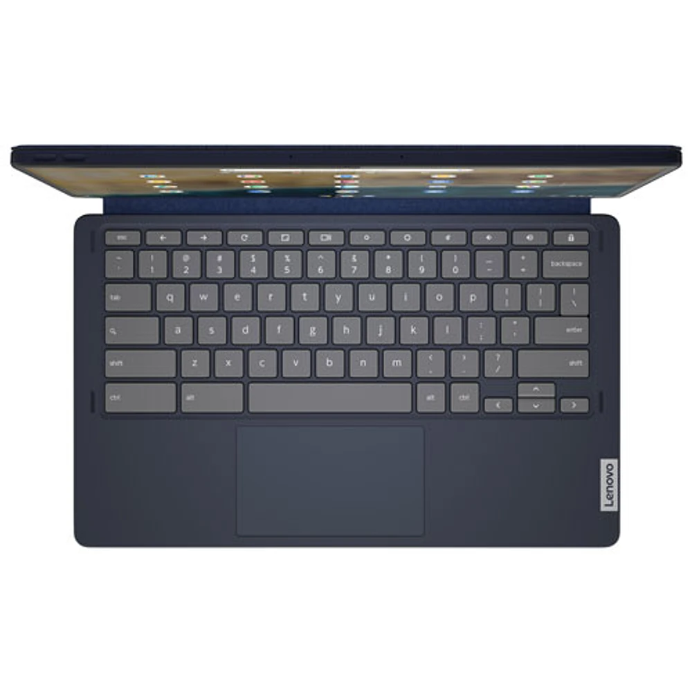 Chromebook 2-en-1 à écran tactile 13,3 po IdeaPad Duet 5 de Lenovo - Bleu abyssal (Snapdragon 7c 2e génération de Qualcomm/SSD 128 Go/RAM 8 Go)