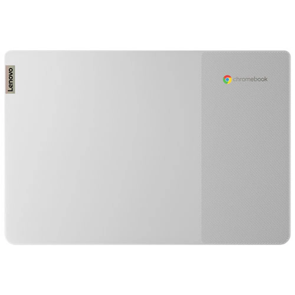 Chromebook tactile 14 po IdeaPad Slim 3 de Lenovo - Gris nuage (MediaTek Kompanio 520/eMMC 128 Go/RAM 8 Go)