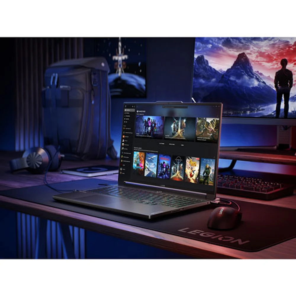 Lenovo Legion 7i 16" Gaming Laptop- Eclipse Black(Intel Core i9 Processor 14900HX/1TB SSD/32GB RAM/RTX 4070)