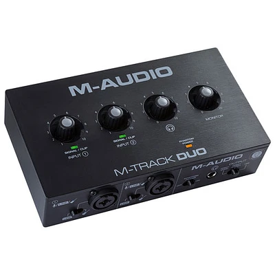 Interface audio USB M-Track Duo de M-Audio (MTRACKDUO)