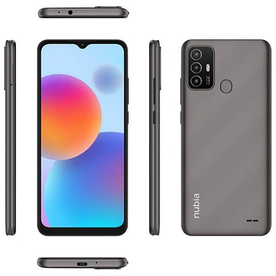 Nubia A75 de 36 Go de ZTE avec TELUS - Gris sidÃ©ral - PrÃ©payÃ©