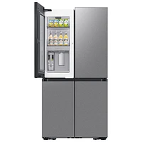 Samsung BESPOKE 36" 22.8 Cu Ft Counter Depth 4-Door French Door Refrigerator w/ See-Thru Showcase Door (RF23DB9700QLAA) -SS