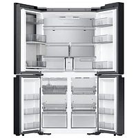 Samsung BESPOKE 36" 22.5 Cu Ft Counter Depth 4-Door Flex Refrigerator w/ AI Family Hub (RF23DB9900QDAC) -SS