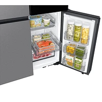 Samsung BESPOKE 36" 22.5 Cu Ft Counter Depth 4-Door Flex Refrigerator w/ AI Family Hub (RF23DB9900QDAC) -SS