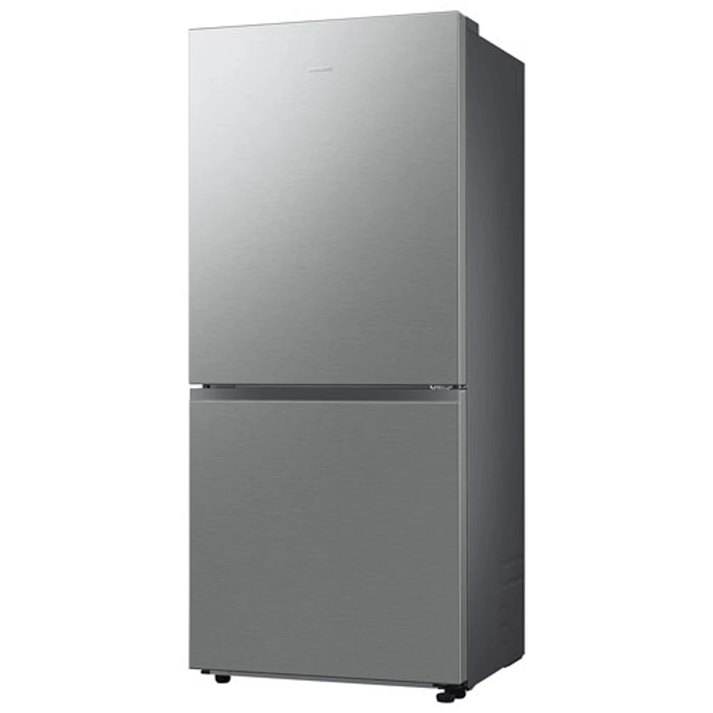 Réfrigérateur à congélateur inférieur 16,2 pi³ 30 po de Samsung (RB16DG6000SLAA) - Inox