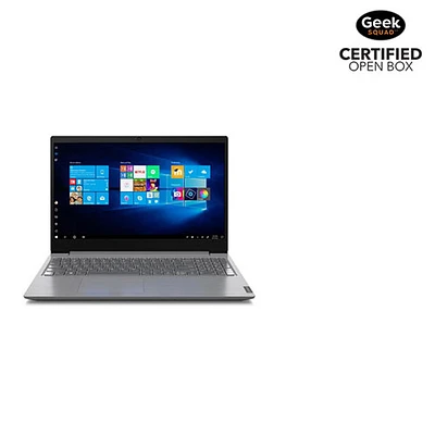 Boîte ouverte - Portable professionnel 15,6 po V15 ADA de Lenovo - Gris fer (Athlon Gold 3150U AMD/SSD 256 Go/RAM 4 Go/Win 10)