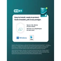 ESET NOD32 Antivirus (PC/Mac) - Devices - 1 Year