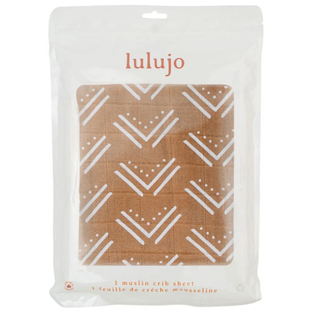 Drap-housse Boho de Lulujo - Lit de bébé - Bogolan