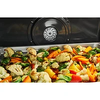 Whirlpool 30" 6.40 Cu. Ft. True Convection Freestanding Induction Air Fry Range (WSIS5030RV) - Black SS