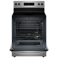 Whirlpool 3 Series 30" 5.3 Cu. Ft. Self-Clean 5-Elements Freestanding Electric Range (YWFES3330RZ) - SS