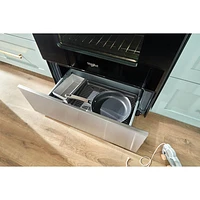 Whirlpool 3 Series 30" 5.3 Cu. Ft. Self-Clean 4-Element Freestanding Electric Range (YWFES3530RS) - SS