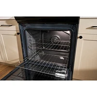 Whirlpool 30" 6.4 Cu. Ft. True Convection Freestanding Induction Air Fry Range (WSIS5030RZ) - SS