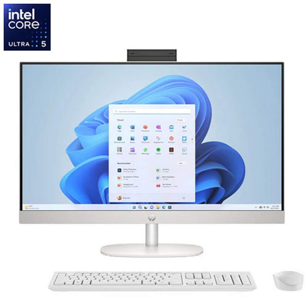 Ordinateur tout-en-un de 27 po de HP (Core Ultra 5 125U d'Intel/DD 1 To/RAM 16 Go/Windows 11) - Exclusivité Best Buy