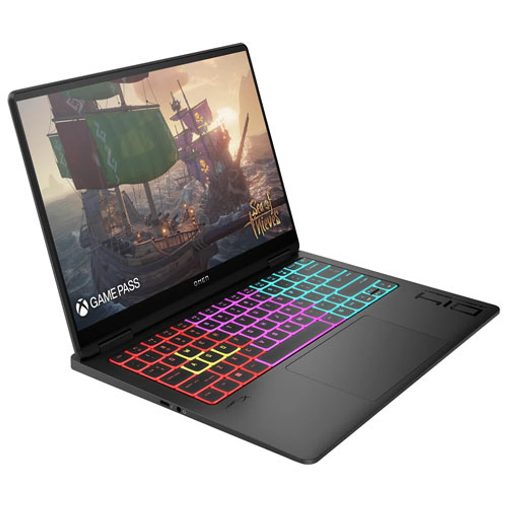 Portable de jeu OMEN 14 po de HP - Noir ombragé (Core Ultra 7 155H d'Intel/RAM 16 Go/SSD 1 To/GeForce RTX 4060)