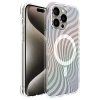 Incipio Forme Fitted Hard Shell Case for iPhone 15 Pro Max - Hypnowave Iridesccent