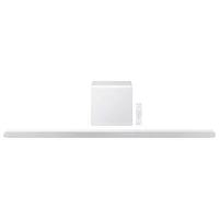 Samsung HW-S801D/ZC 3.1.2 Channel Wireless Dolby Atmos Sound Bar with Wireless Subwoofer- White