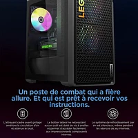 Lenovo Legion Tower 5 Gaming PC - Storm Grey (AMD Ryzen 5 7600/16GB RAM/512GB SSD/RTX 4060/Windows 11)