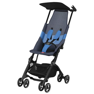 Poussette légère de voyage tout-terrain Pockit Air de GB - Bleu nuit