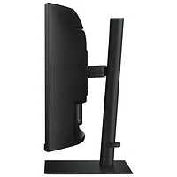 Moniteur de jeu FreeSync ACL incurvé AV QHD 100 Hz 34 po GTG 5 ms ViewFinity S6 de Samsung (LS34C654UANXGO) - Noir