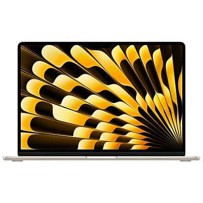 Apple MacBook Air 15" w/ Touch ID (2024) - Starlight (Apple M3 Chip / 512GB SSD / 16GB RAM) - French