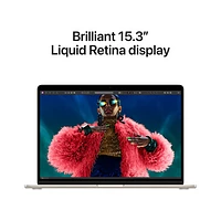 Apple MacBook Air 15" w/ Touch ID (2024) - Starlight (Apple M3 Chip / 512GB SSD / 16GB RAM) - French