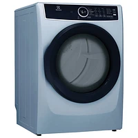 Sécheuse électrique à vapeur et à chargement frontal de 8,0 pi³ d'Electrolux (ELFE743CAG) - Bleu glacier