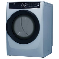 Sécheuse électrique à vapeur et à chargement frontal de 8,0 pi³ d'Electrolux (ELFE743CAG) - Bleu glacier
