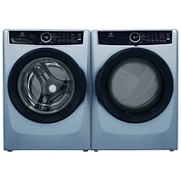Sécheuse électrique à vapeur et à chargement frontal de 8,0 pi³ d'Electrolux (ELFE743CAG) - Bleu glacier