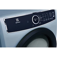 Sécheuse électrique à vapeur et à chargement frontal de 8,0 pi³ d'Electrolux (ELFE743CAG) - Bleu glacier