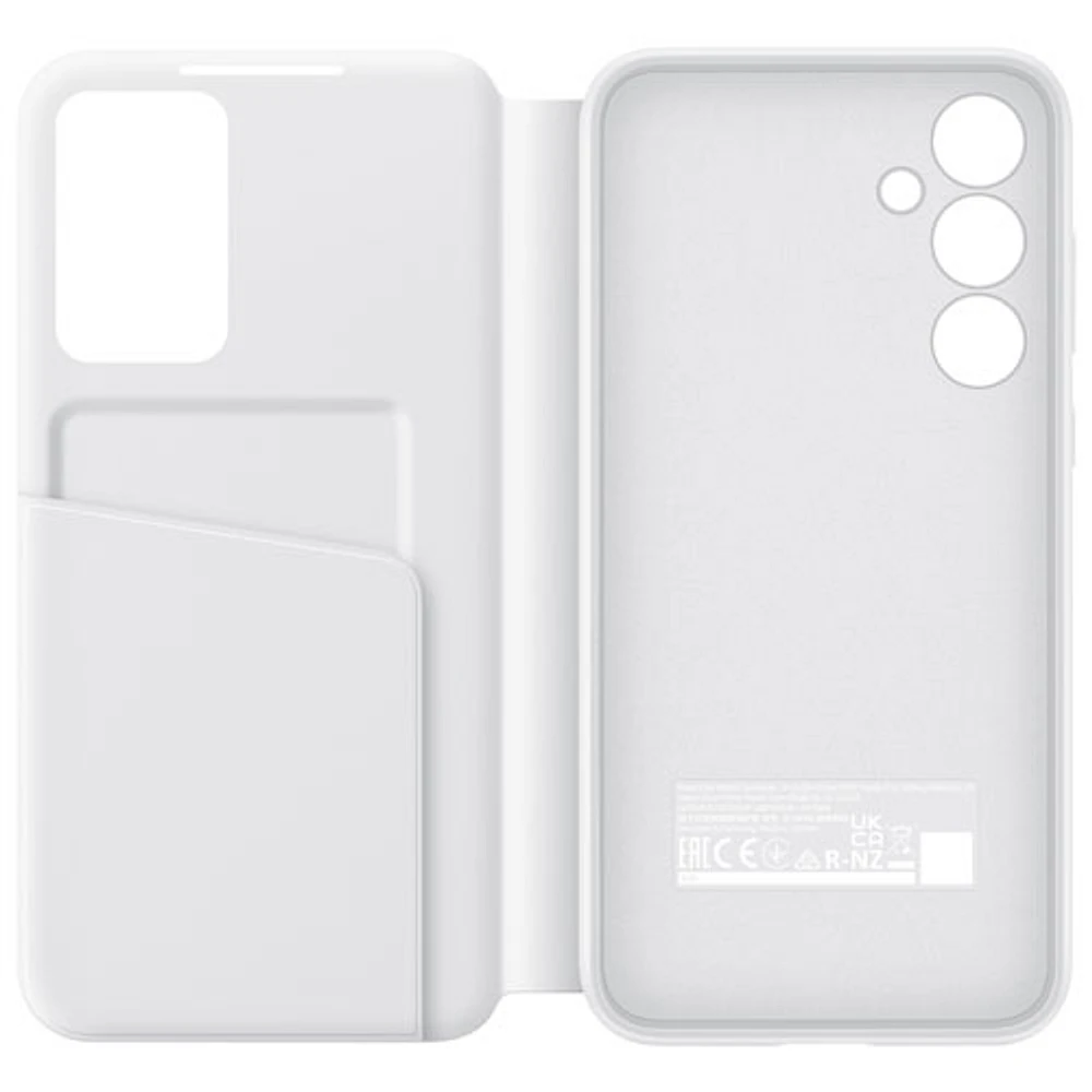 Samsung Smart View Wallet Case for Galaxy A35 - White