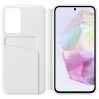 Samsung Smart View Wallet Case for Galaxy A35 - White