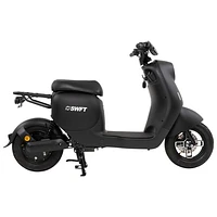 SWFT MAXX G Electric Moped (400W Motor / 90km Range / 32km/h Top Speed)- Black