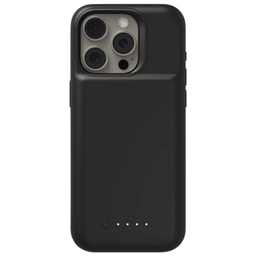 Étui Juice Pack et chargeur portable de 3000 mAh de Mophie pour iPhone 15 Pro Max - Noir - Exclusivité Best Buy