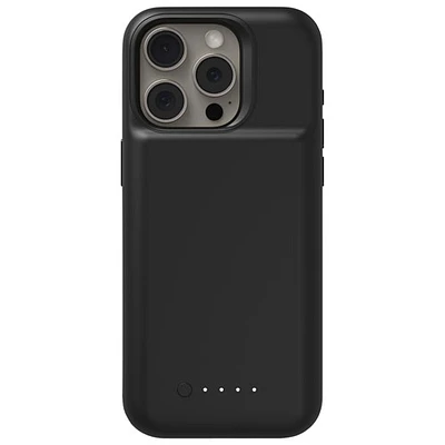 Mophie Juice Pack Case & 3000 mAh Power Bank for iPhone 15 Pro Max - Black - Only at Best Buy
