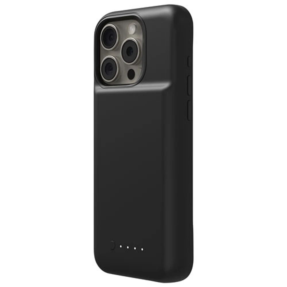 Étui Juice Pack et chargeur portable de 3000 mAh de Mophie pour iPhone 15 Pro Max - Noir - Exclusivité Best Buy