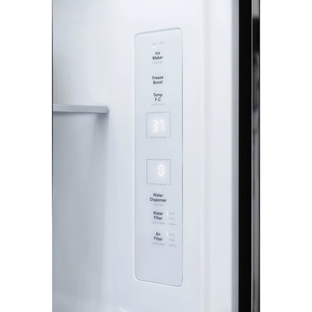 Réfrigérateur à deux portes 20 pi³ 30 po avec distributeur d'eau Gallery de Frigidaire (GRFN2023AF) - Acier inoxydable