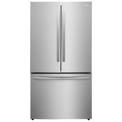 Réfrigérateur à deux portes 28,8 pi³ 36 po avec distributeur d'eau de Frigidaire (FRFN2813AF) - Acier inoxydable
