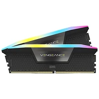 Corsair Vengeance RGB DDR5 64GB (2x32GB) 6400MHz Desktop Memory (CMH64GX5M2Y6400C32) - Black - Only at Best Buy