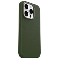 OtterBox Symmetry Cactus Leather Fitted Hard Shell Case for iPhone 15 Pro - Green