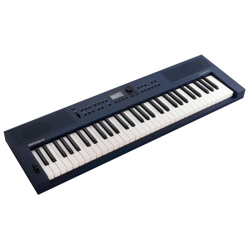 Clavier de création musicale à 61 touches GO:KEYS 3 de Roland - Bleu minuit